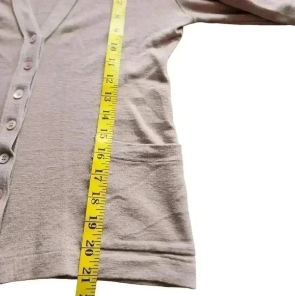 Ports International Cardigan Pure Virgin Wool Pink Button Down Vintage Women's M - Picture 10 of 10